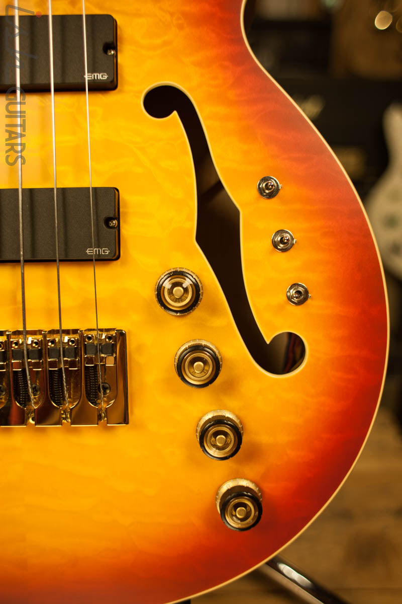 Ibanez TCB1006 Stephen "Thundercat" Bruner Signature Series 6-String Bass Autumn Leaf Burst Matte