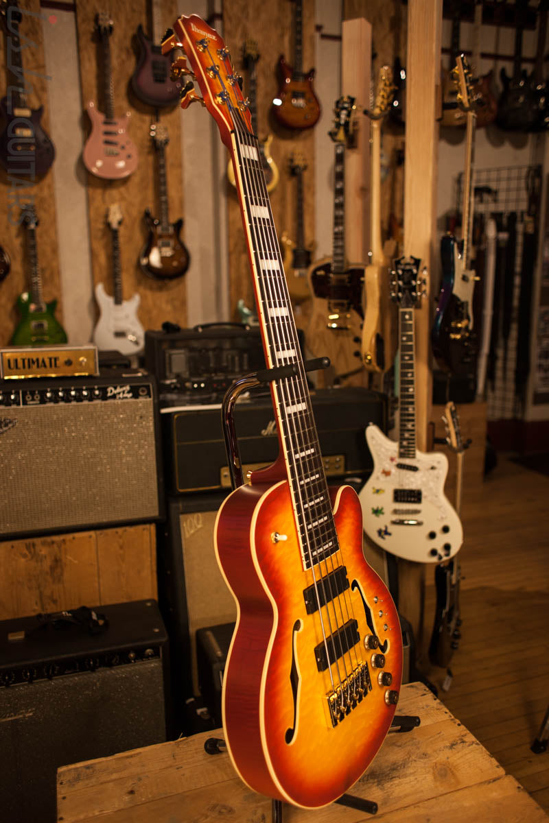 Ibanez TCB1006 Stephen "Thundercat" Bruner Signature Series 6-String Bass Autumn Leaf Burst Matte