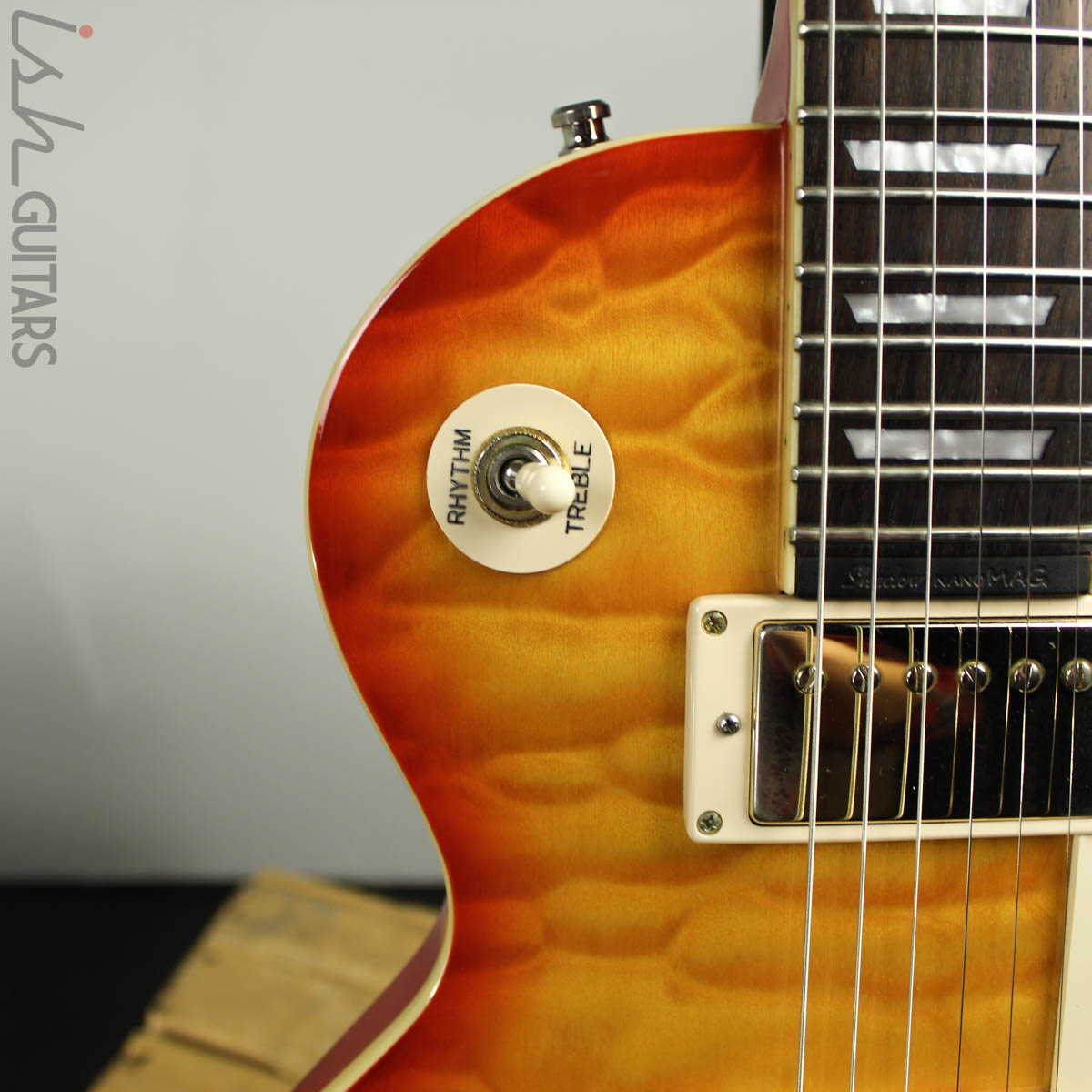 Epiphone Les Paul Ultra-II Faded Cherry Burst – Ish Guitars