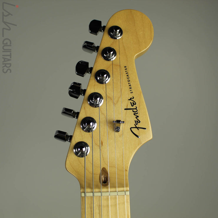 2014 Fender American Deluxe Stratocaster Olympic Pearl White Seymour Duncan Humbucker Pickups