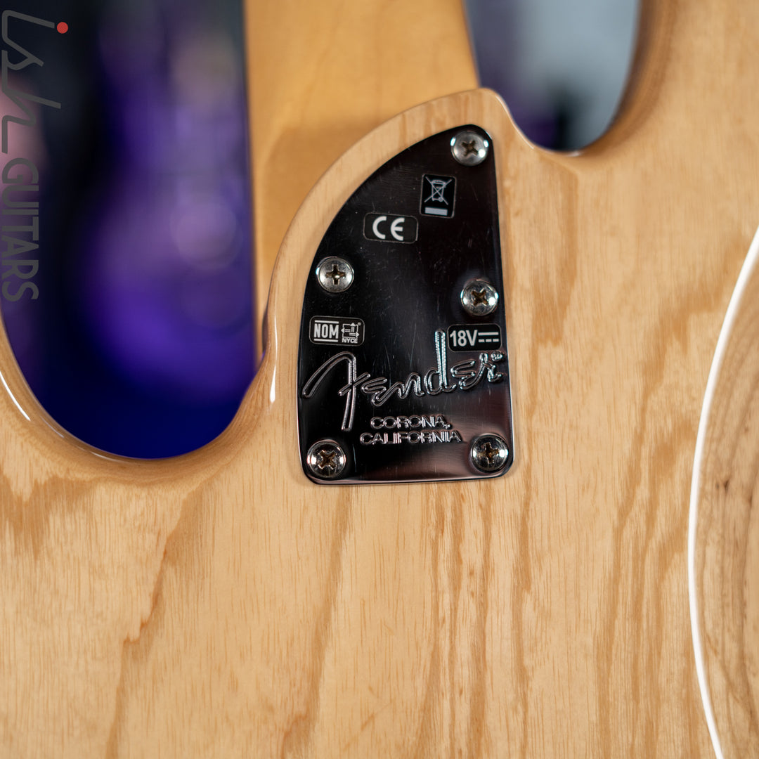 2016 Fender Jazz Bass Elite Natural Ash 4-String