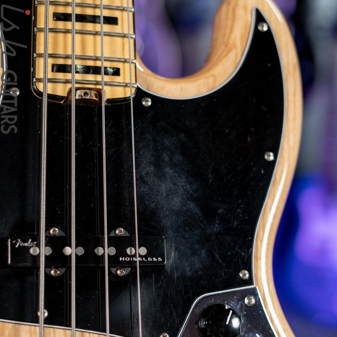 2016 Fender Jazz Bass Elite Natural Ash 4-String