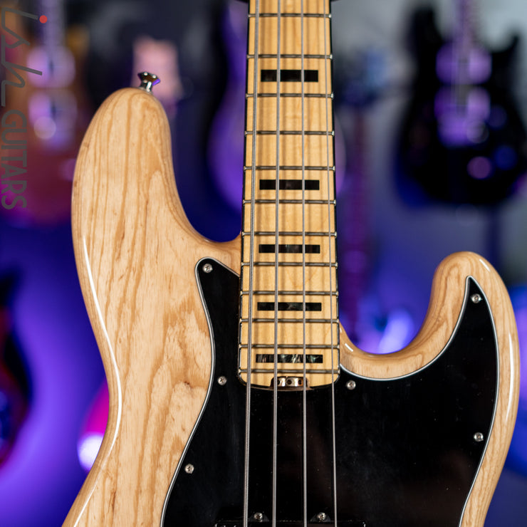 2016 Fender Jazz Bass Elite Natural Ash 4-String