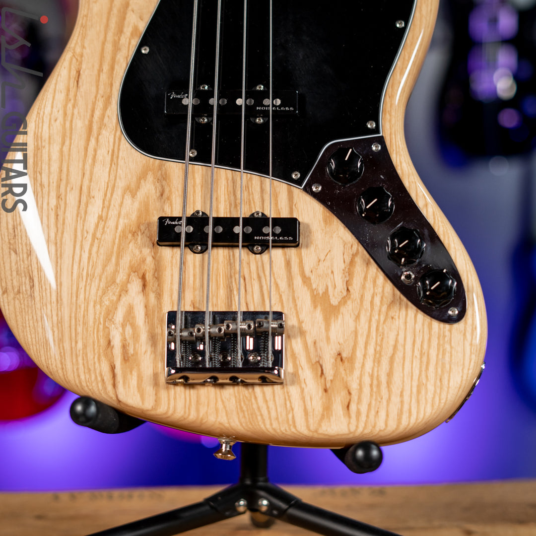 2016 Fender Jazz Bass Elite Natural Ash 4-String