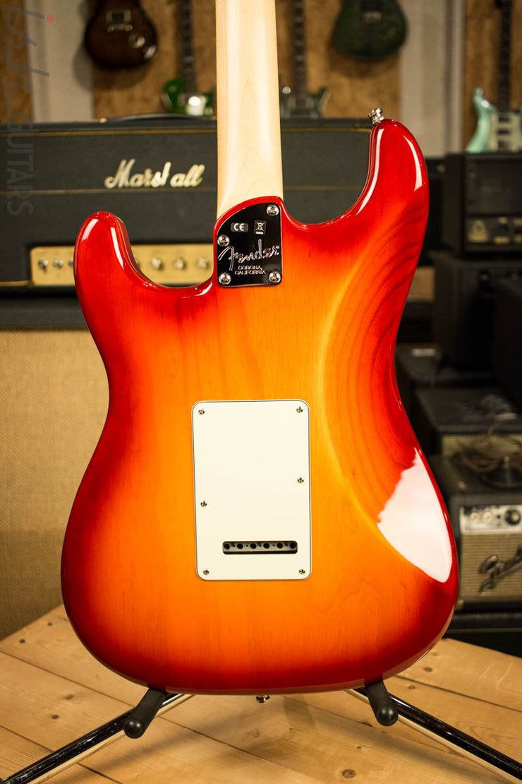 2016 Fender USA Elite Stratocaster Aged Cherry Burst