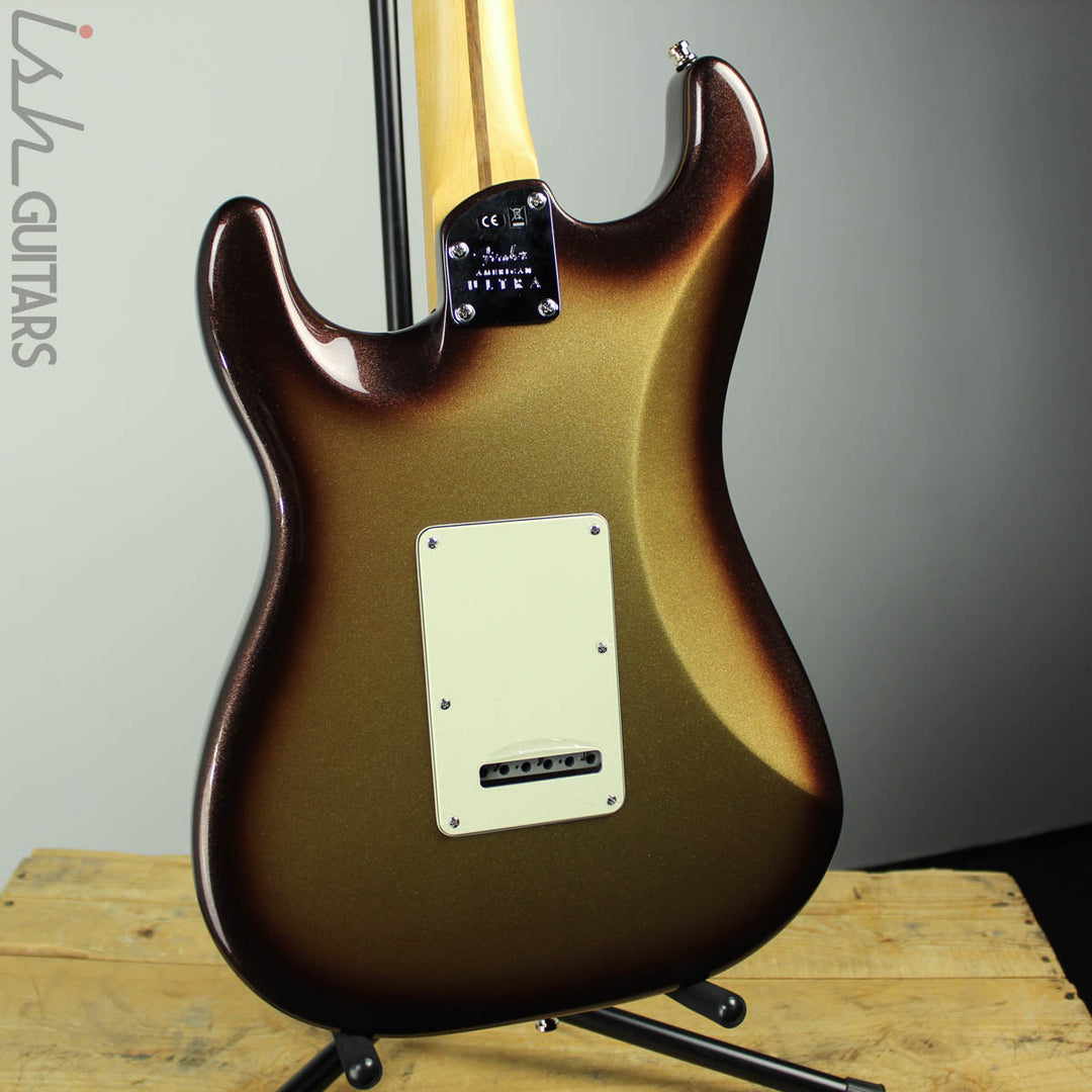 2019 Fender American Ultra Stratocaster Mocha Burst
