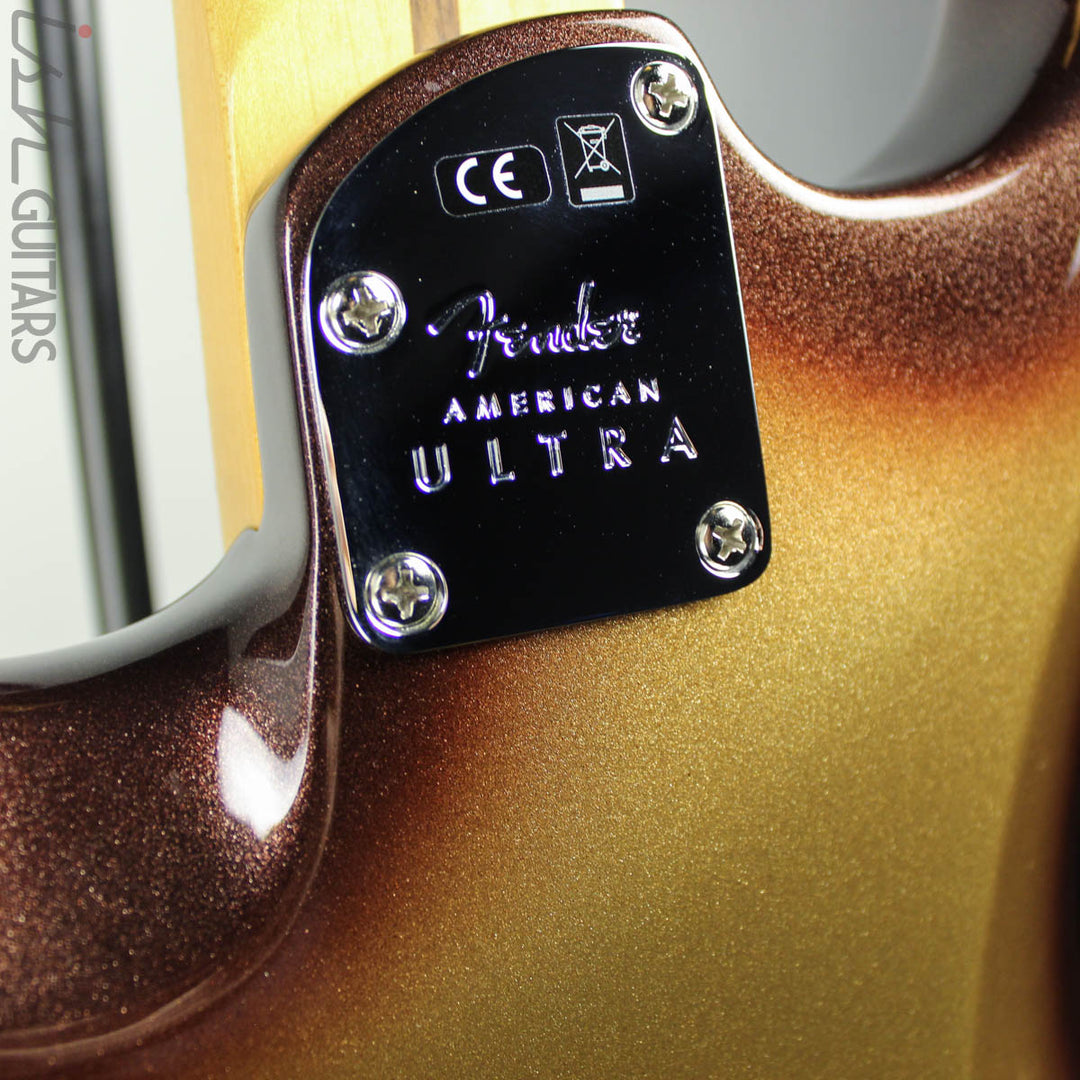 2019 Fender American Ultra Stratocaster Mocha Burst