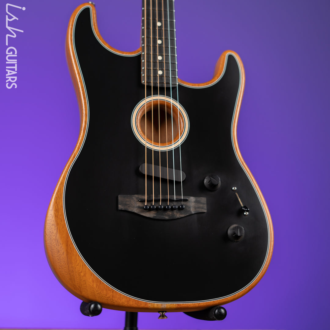 2020 Fender Acoustasonic Stratocaster Black