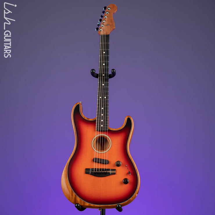 2021 Fender Acoustasonic Stratocaster Acoustic-Electric Guitar 3-Color Sunburst