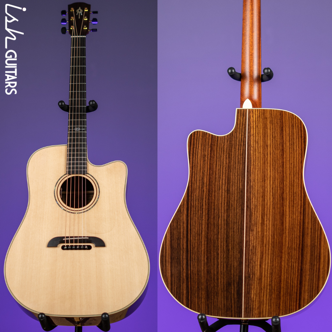 Alvarez Yairi DYM70CE Masterworks Acoustic-Electric Guitar Natural Demo
