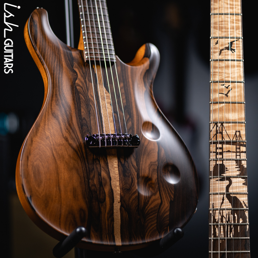 PRS Private Stock Custom 24 'Sculpture' Natural Ziricote