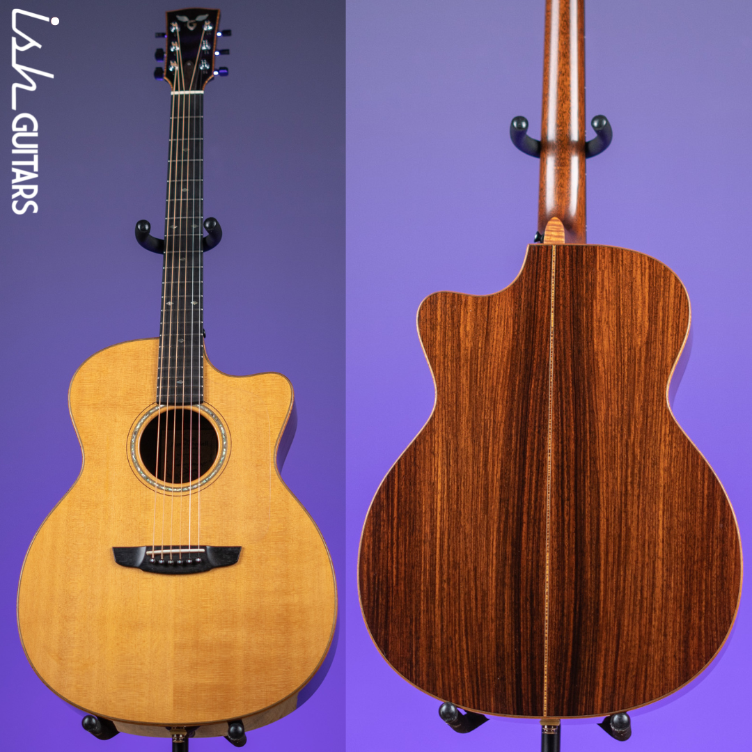 2001 James Goodall RCJC2323 Concert Jumbo Acoustic Guitar Natural – Ish ...
