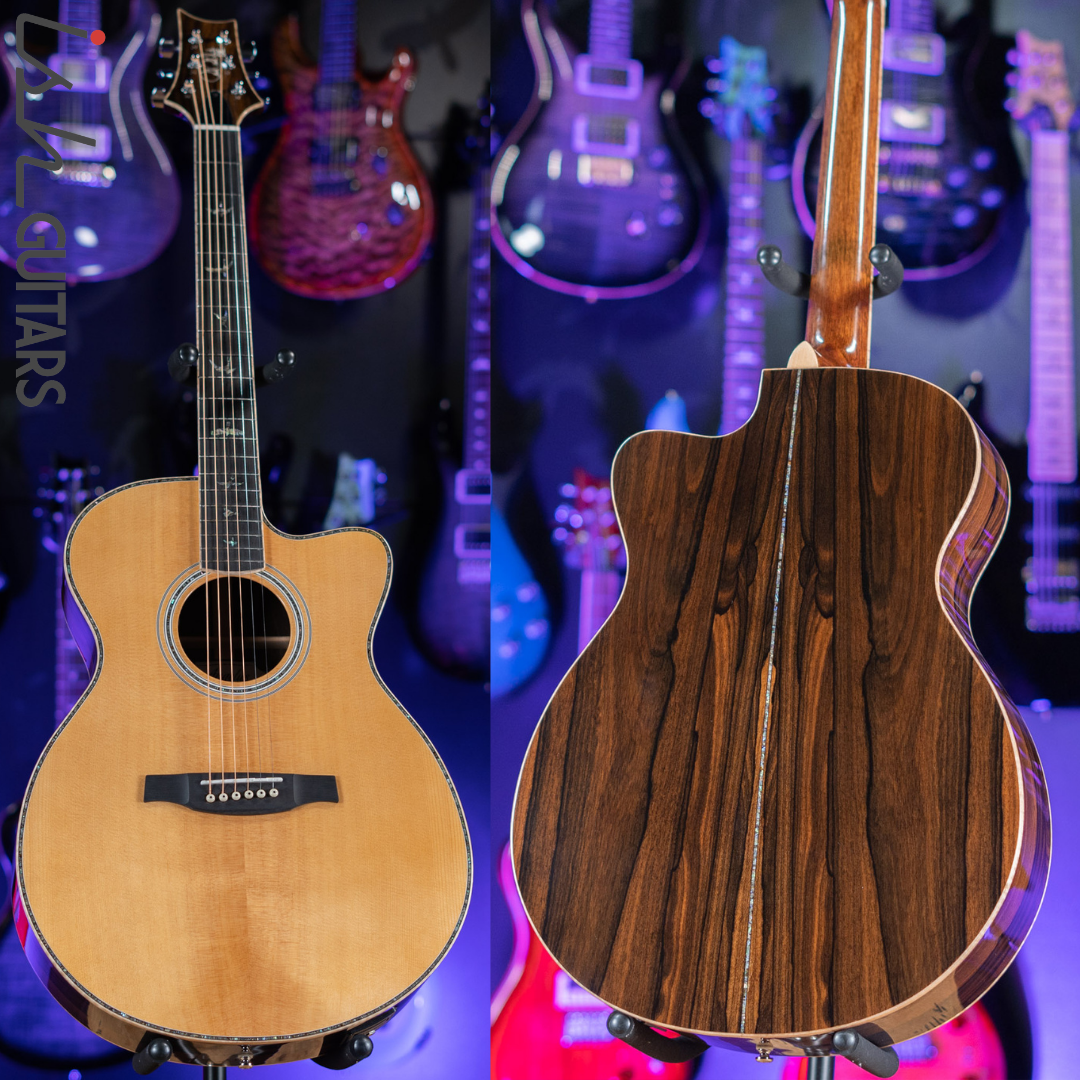 PRS SE A60E Angelus Acoustic Electric Guitar Ziricote