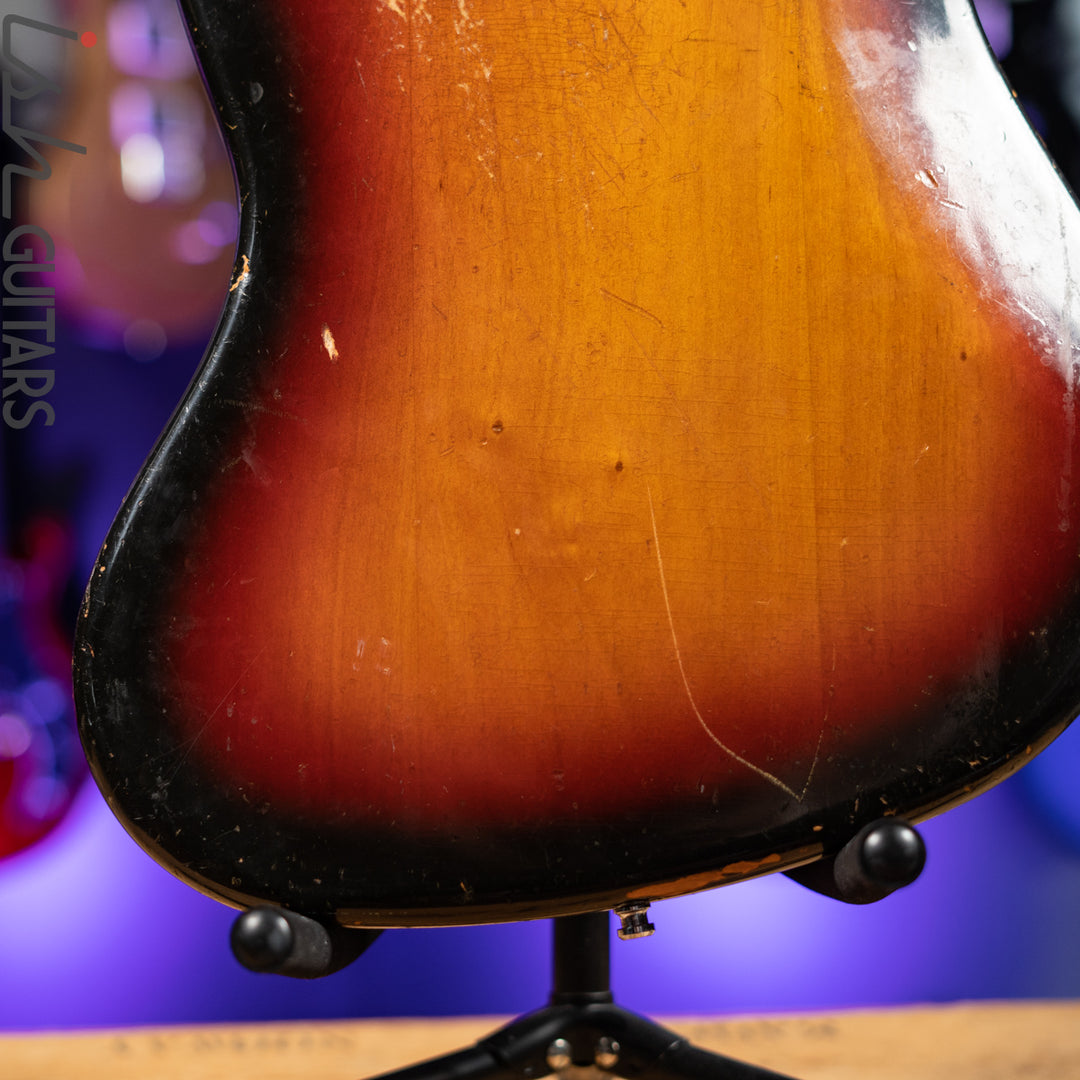 1983 Fender Fullerton ‘62 Reissue Jazz Bass 3-Tone Sunburst