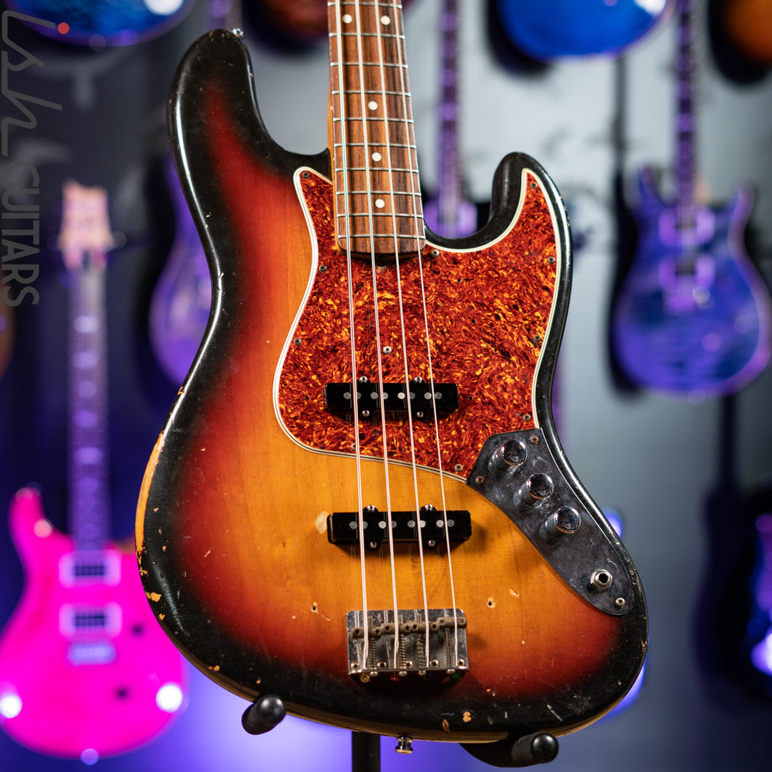 【HARA！！】FENDER USA '62 Jazz Bass 1983 Fender Fullerton '62 Reissue Jazz Bass 3-Tone Sunburst – Ish