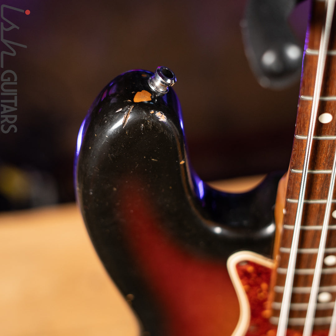 1983 Fender Fullerton ‘62 Reissue Jazz Bass 3-Tone Sunburst