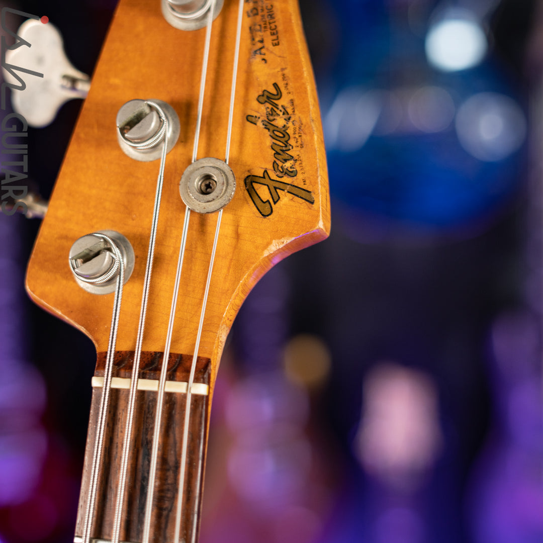 1983 Fender Fullerton ‘62 Reissue Jazz Bass 3-Tone Sunburst