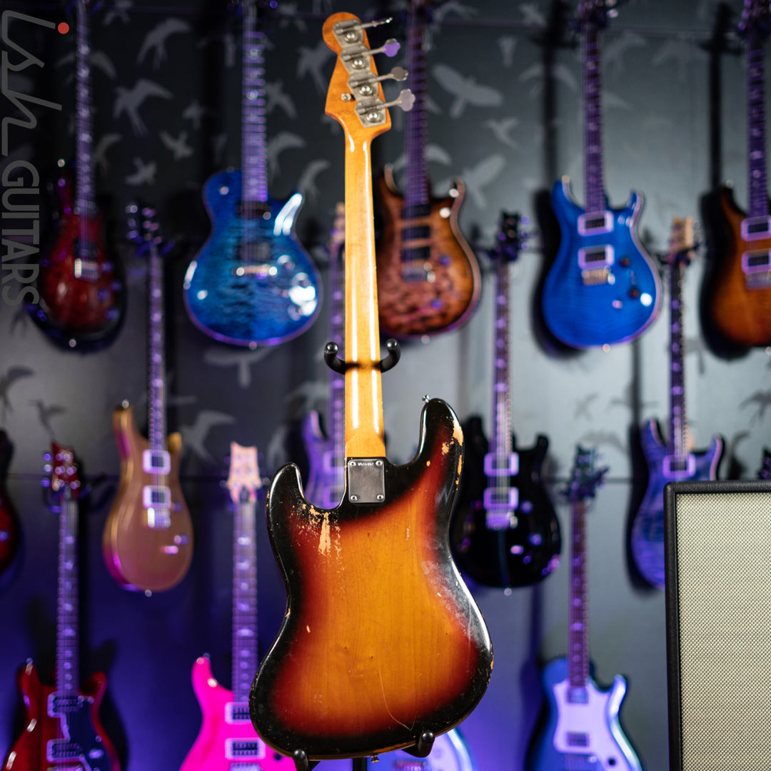 1983 Fender Fullerton ‘62 Reissue Jazz Bass 3-Tone Sunburst