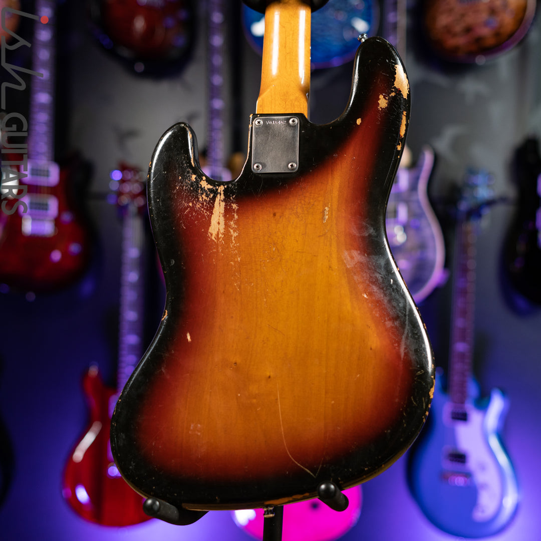 1983 Fender Fullerton ‘62 Reissue Jazz Bass 3-Tone Sunburst