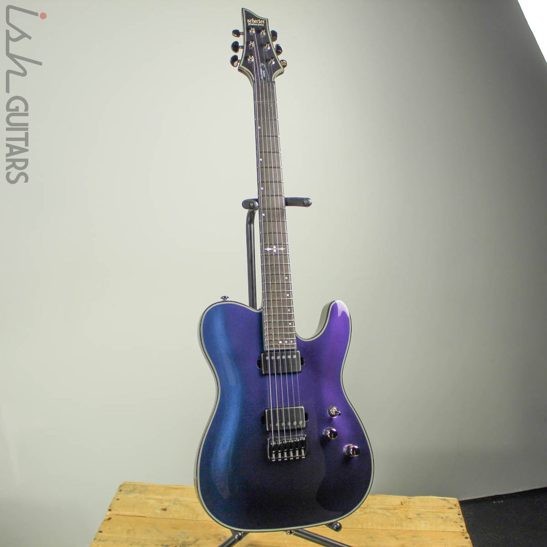 2018 Schecter Hellraiser Hybrid PT Ultra Violet