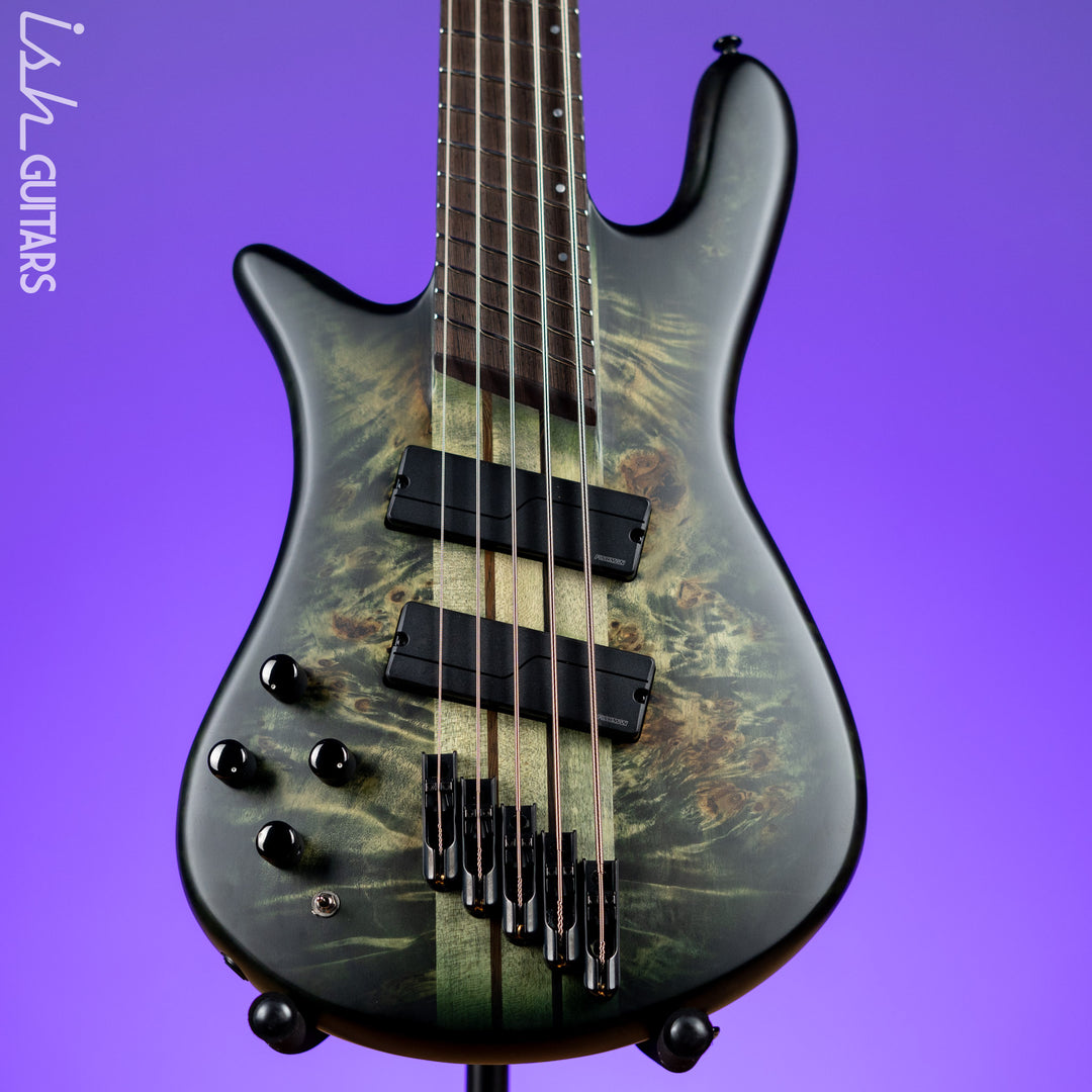Spector NS Dimension Multi-Scale Left-Handed 5-String Bass Haunted Moss Matte B-Stock