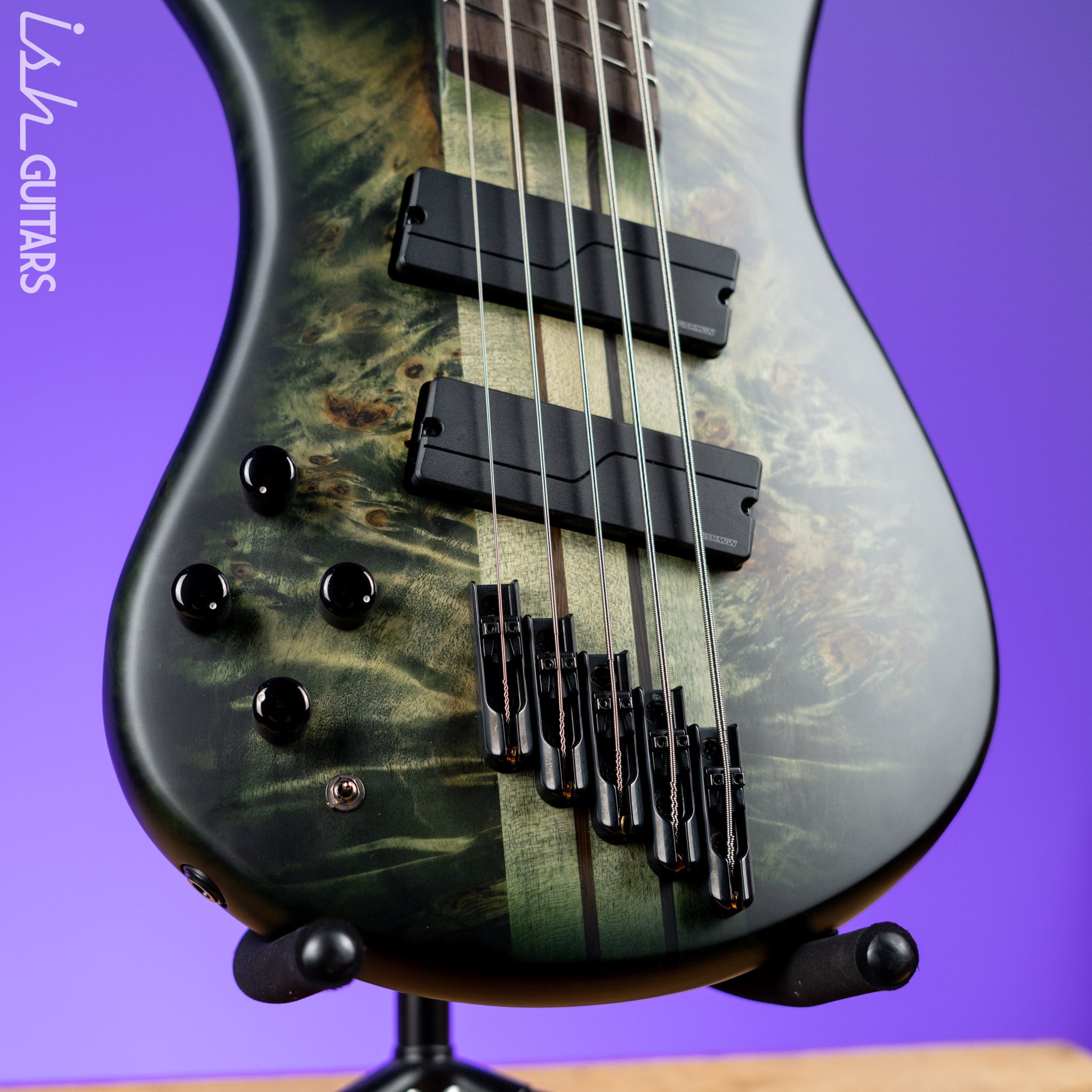 Spector NS Dimension Multi-Scale Left-Handed 5-String Bass Haunted