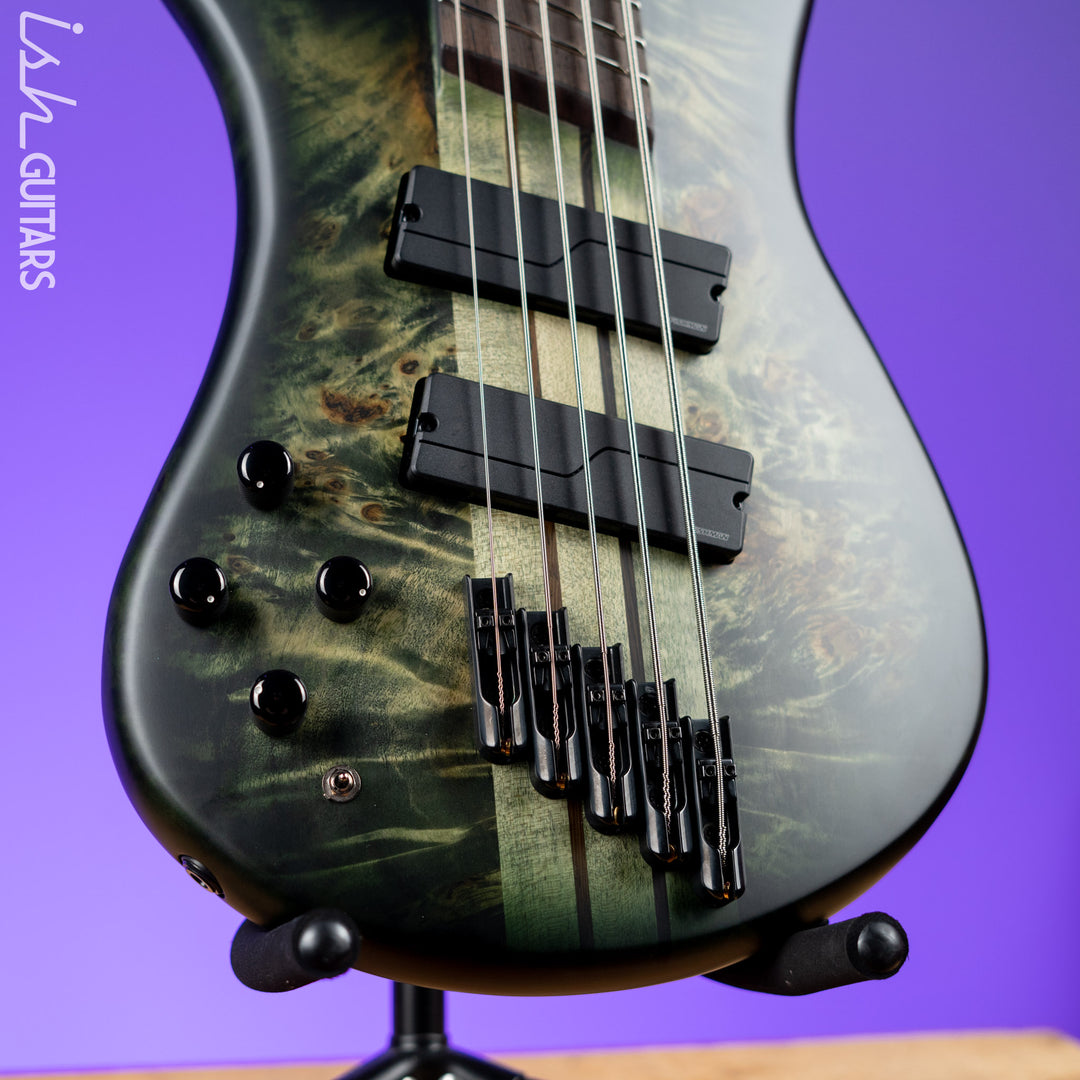 Spector NS Dimension Multi-Scale Left-Handed 5-String Bass Haunted Moss Matte B-Stock