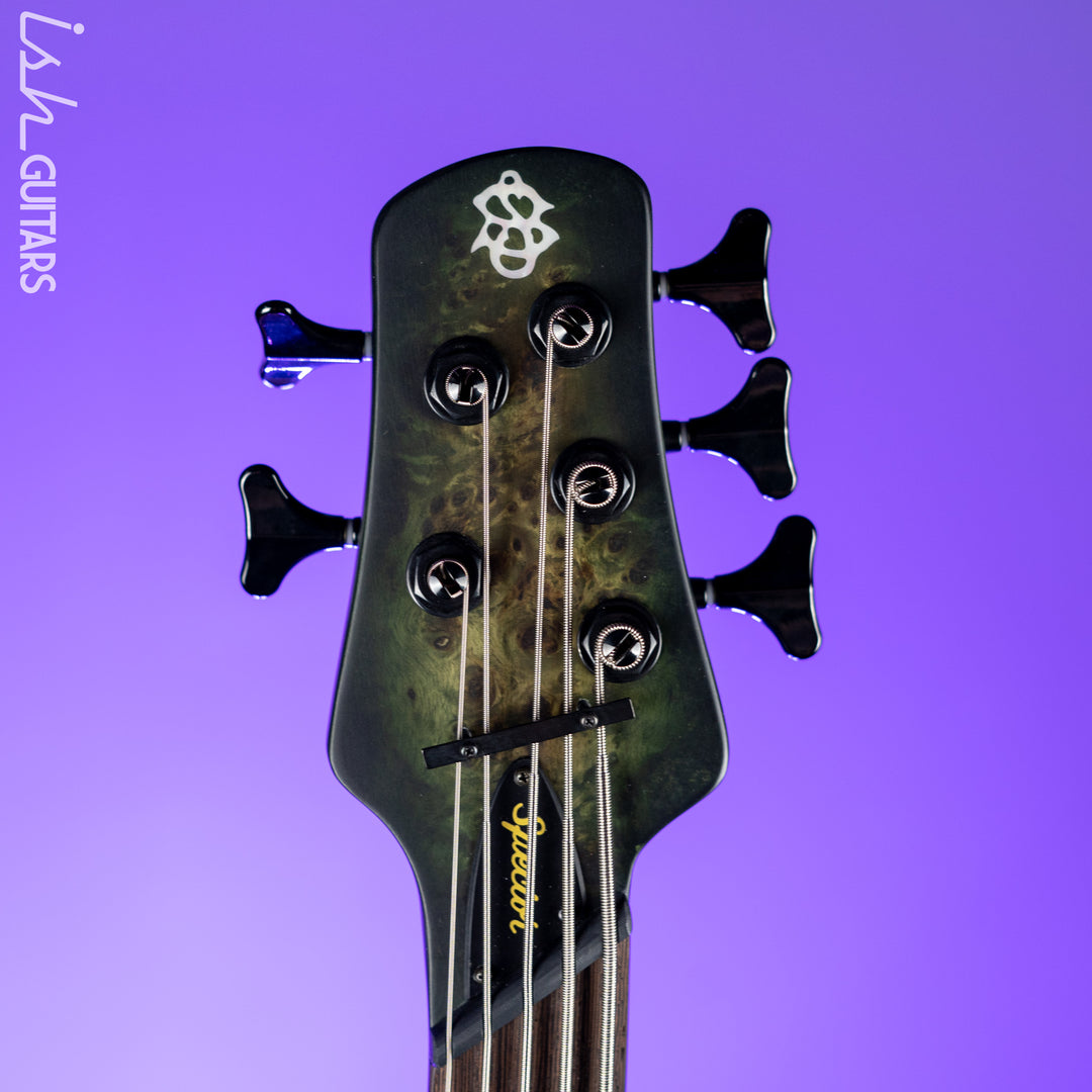 Spector NS Dimension Multi-Scale Left-Handed 5-String Bass Haunted Moss Matte B-Stock