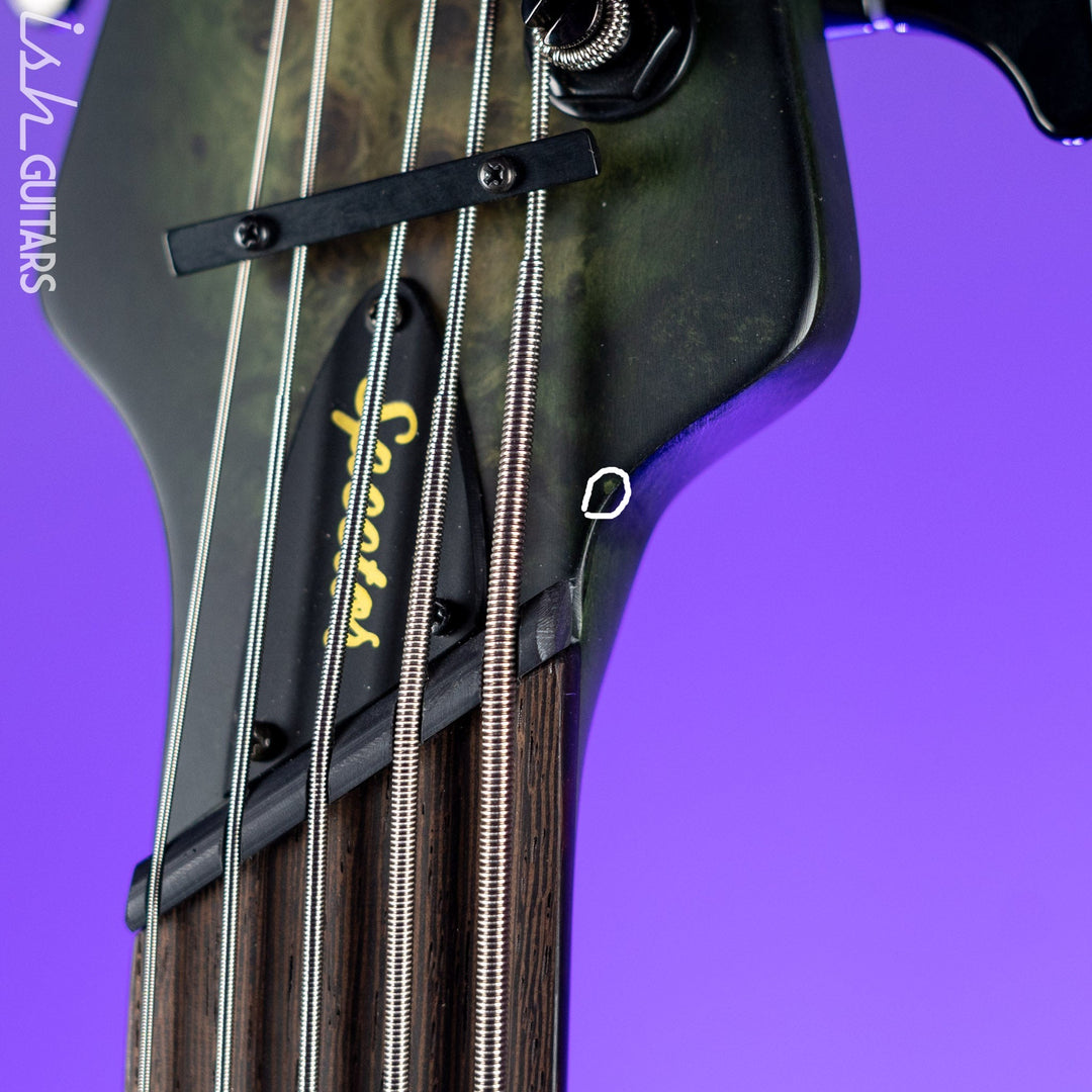 Spector NS Dimension Multi-Scale Left-Handed 5-String Bass Haunted Moss Matte B-Stock