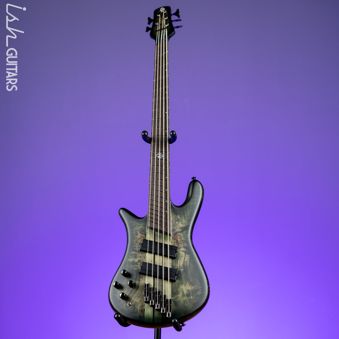 Spector NS Dimension Multi-Scale Left-Handed 5-String Bass Haunted Moss Matte B-Stock