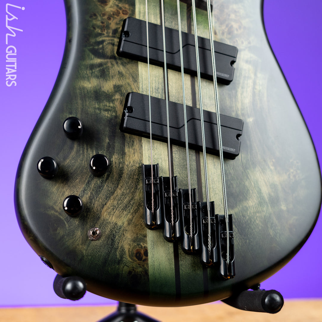 Spector NS Dimension Multi-Scale Left-Handed 5-String Bass Haunted Moss Matte B-Stock