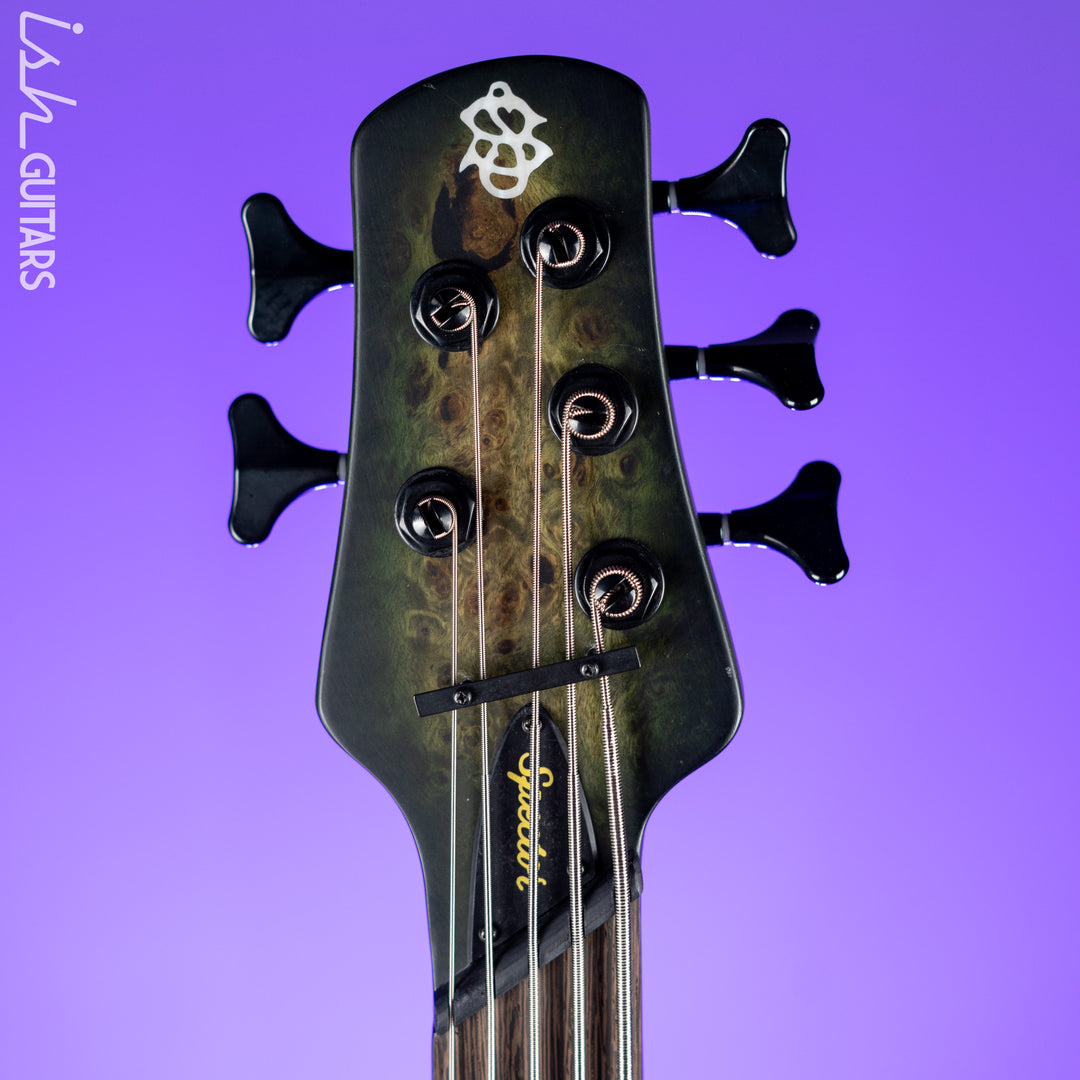 Spector NS Dimension Multi-Scale Left-Handed 5-String Bass Haunted Moss Matte B-Stock