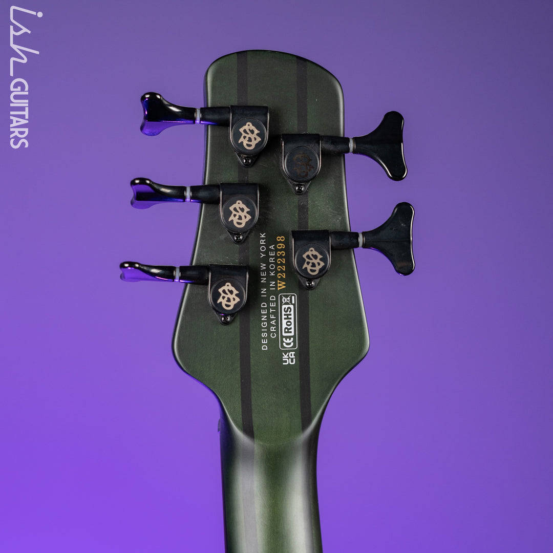 Spector NS Dimension Multi-Scale Left-Handed 5-String Bass Haunted Moss Matte