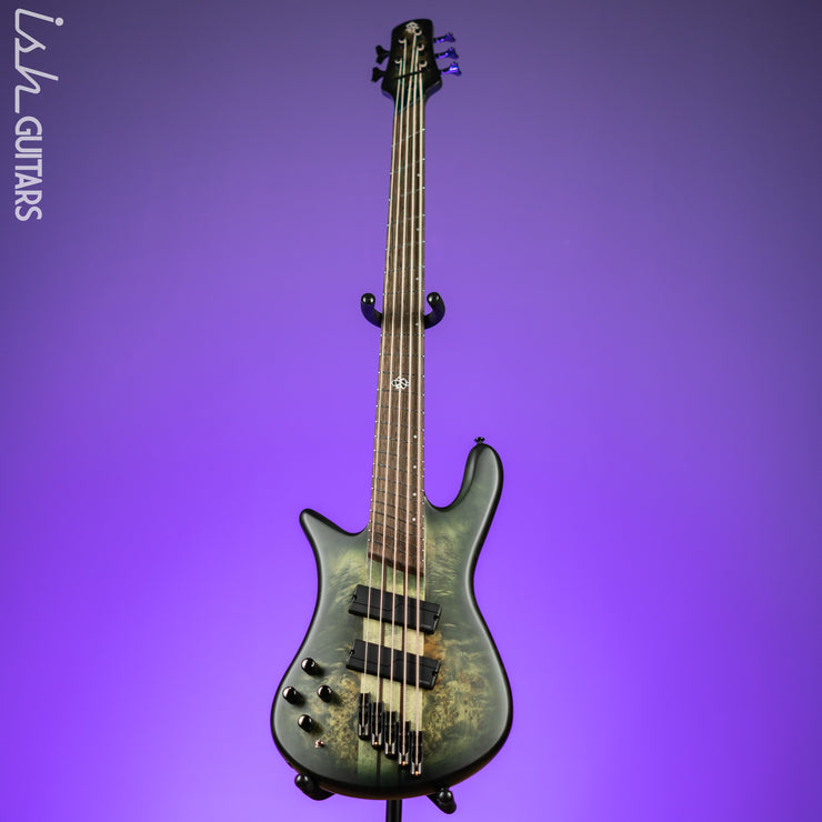 Spector NS Dimension Multi-Scale Left-Handed 5-String Bass Haunted Moss Matte