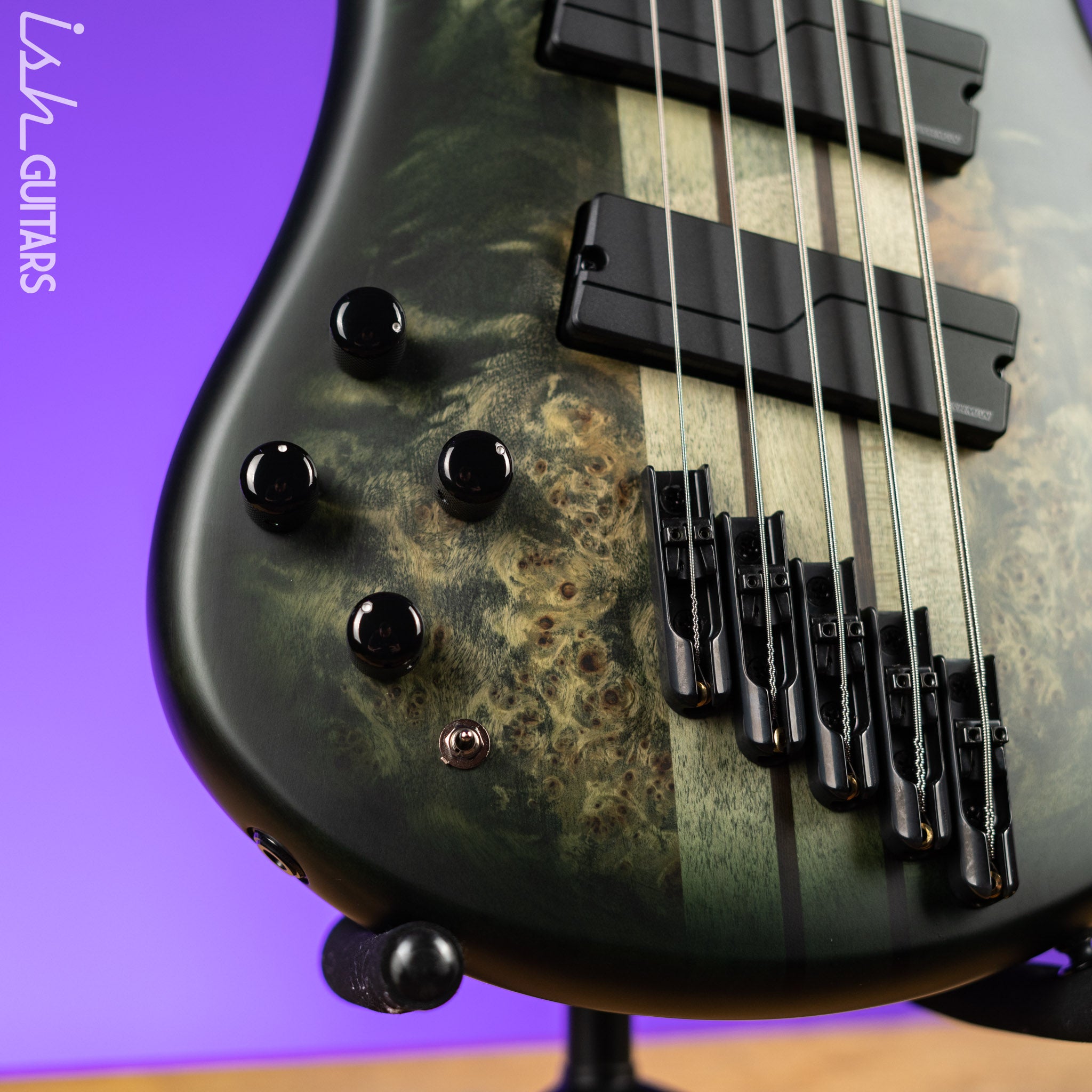 Spector NS Dimension Multi-Scale Left-Handed 5-String Bass Haunted