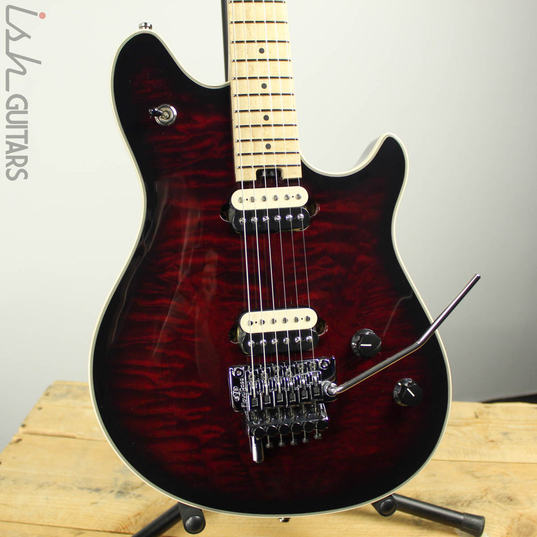 2012 EVH Wolfgang USA Dark Cherry Burst – Ish Guitars