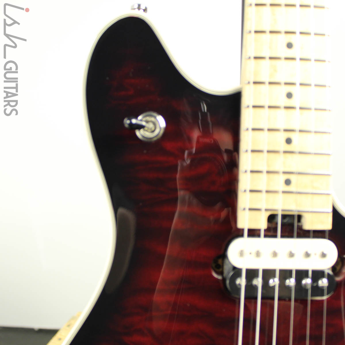2012 EVH Wolfgang USA Dark Cherry Burst – Ish Guitars