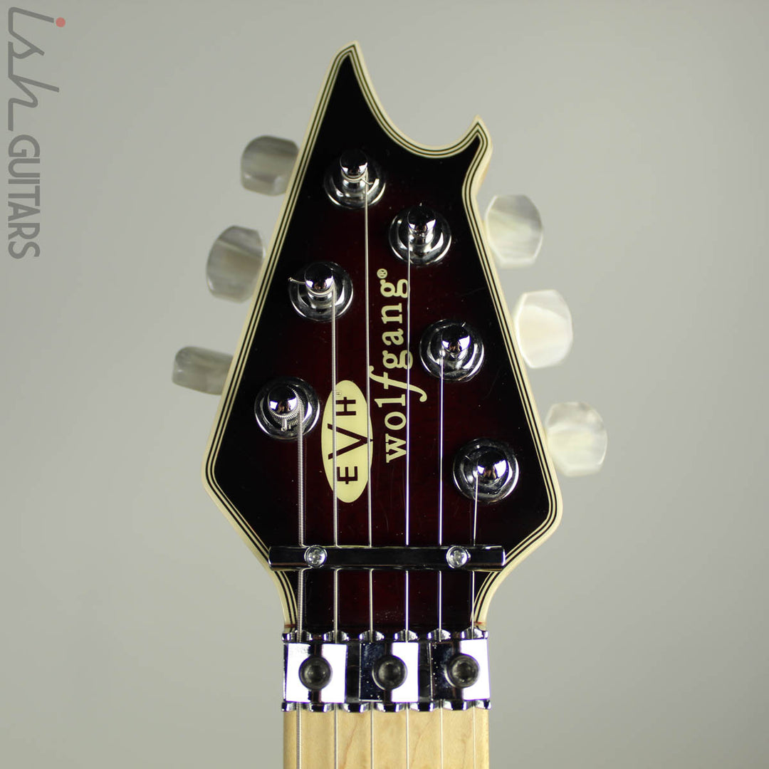 2012 EVH Wolfgang USA Dark Cherry Burst