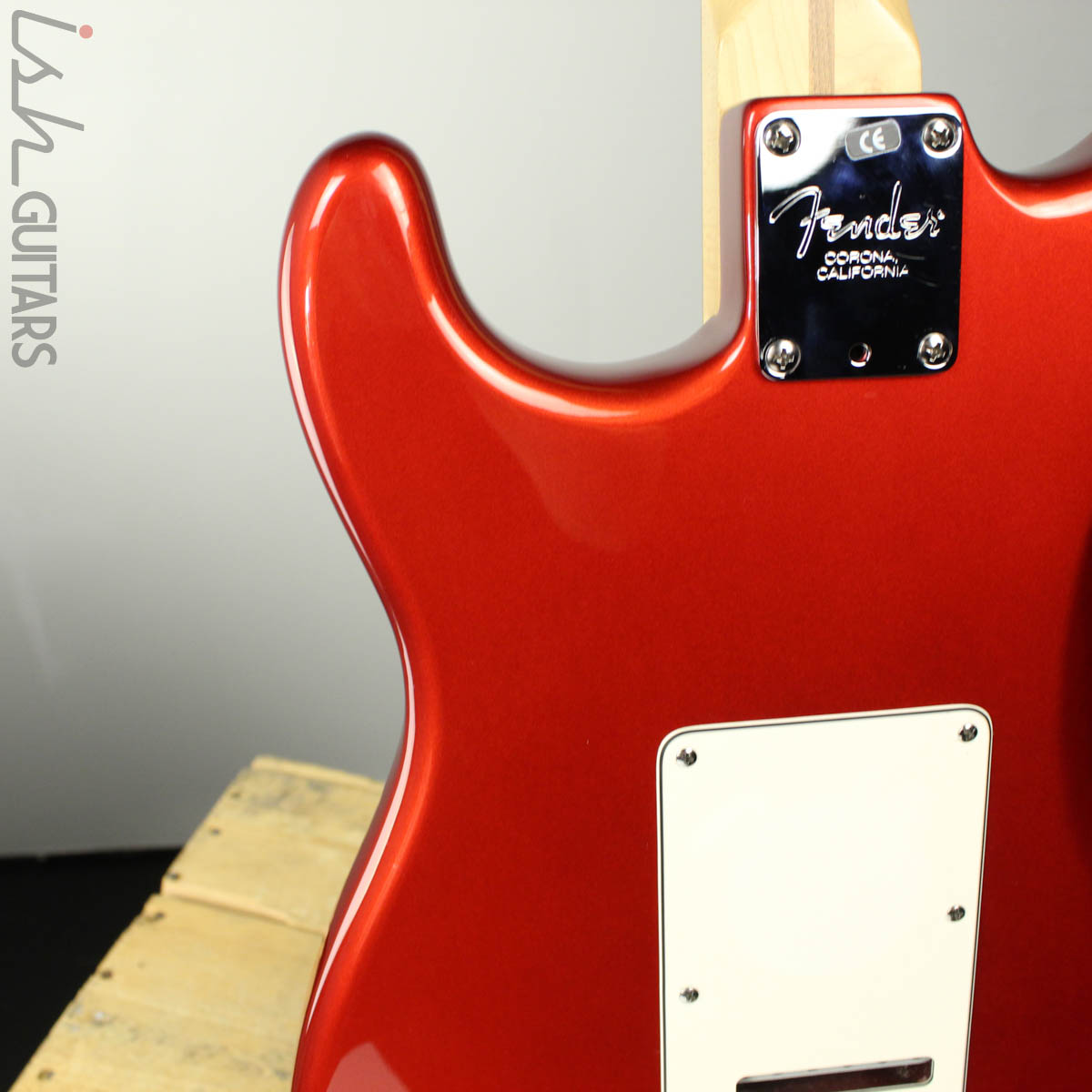2005 Fender American Standard Stratocaster Candy Apple Red – Ish
