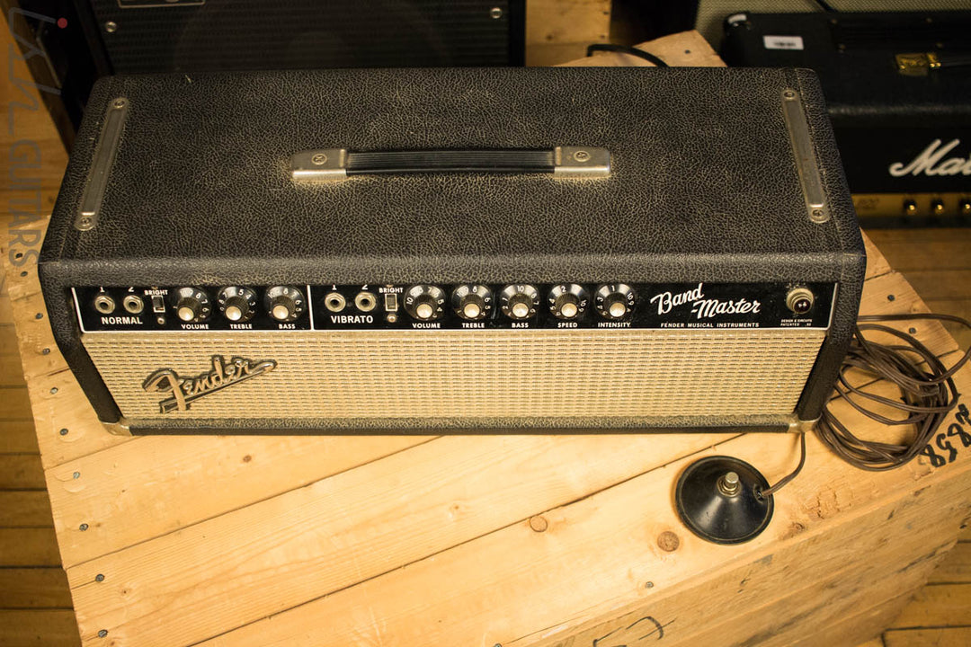 1965-1966 Vintage Fender Bandmaster Head Blackface