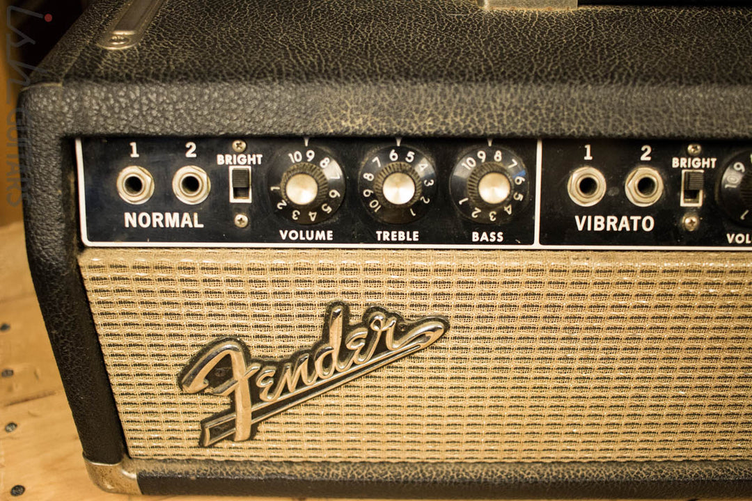 1965-1966 Vintage Fender Bandmaster Head Blackface