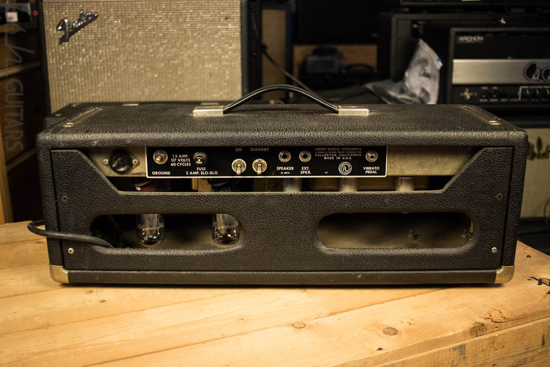 1965-1966 Vintage Fender Bandmaster Head Blackface