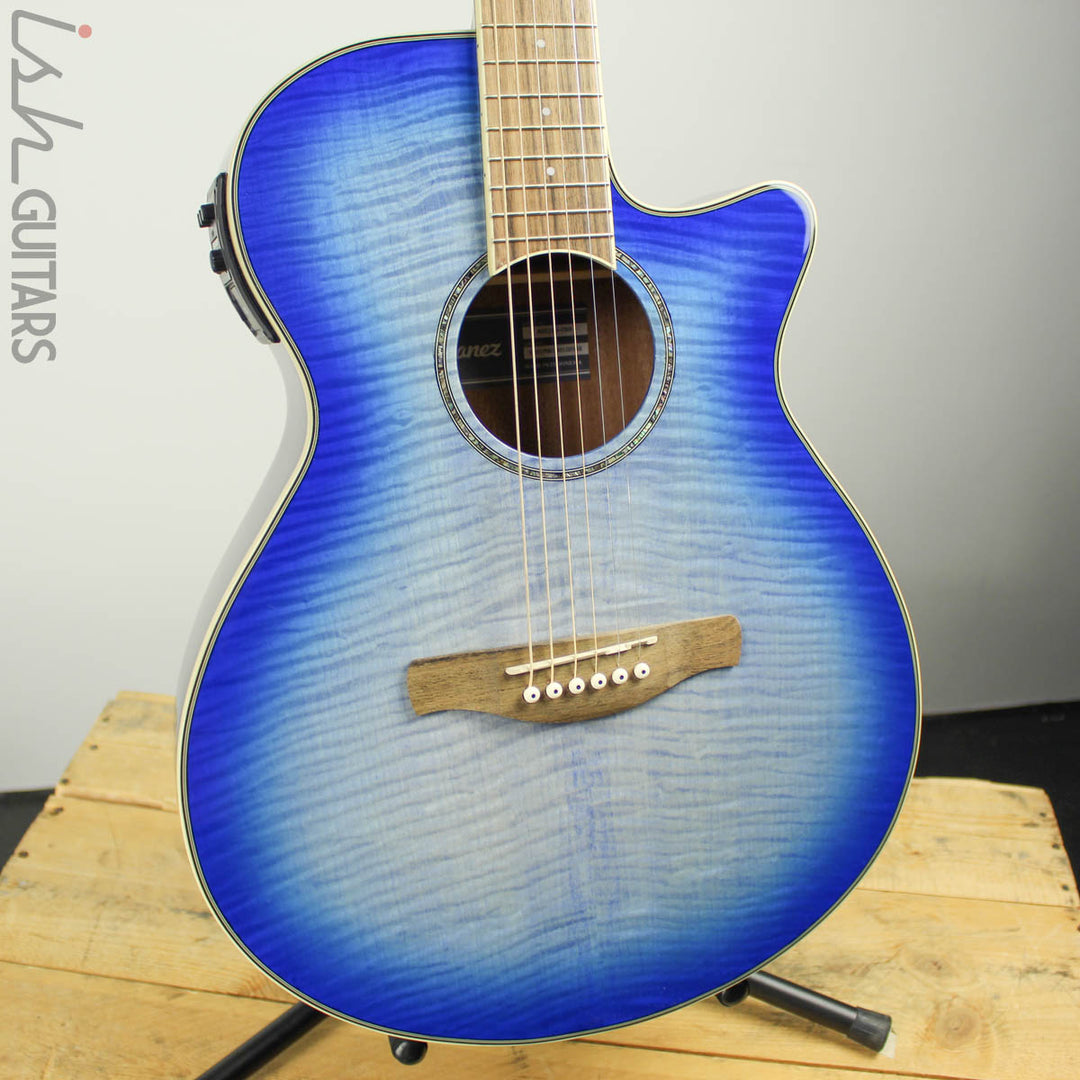 Ibanez AEG19II Acoustic Electric Ocean Blue Burst - Blemished