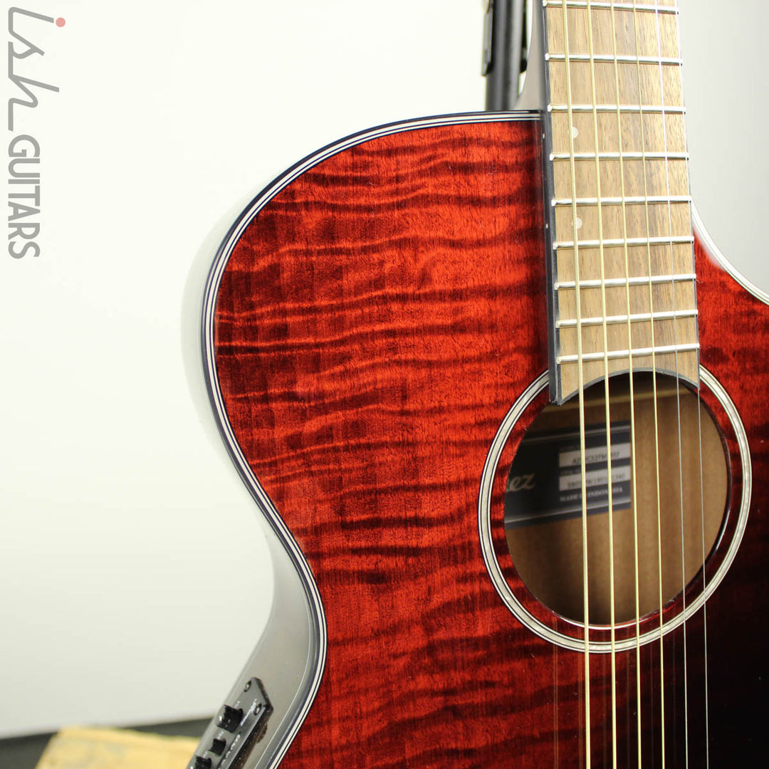Ibanez AEWC32FM Red Sunset Fade Acoustic Electric