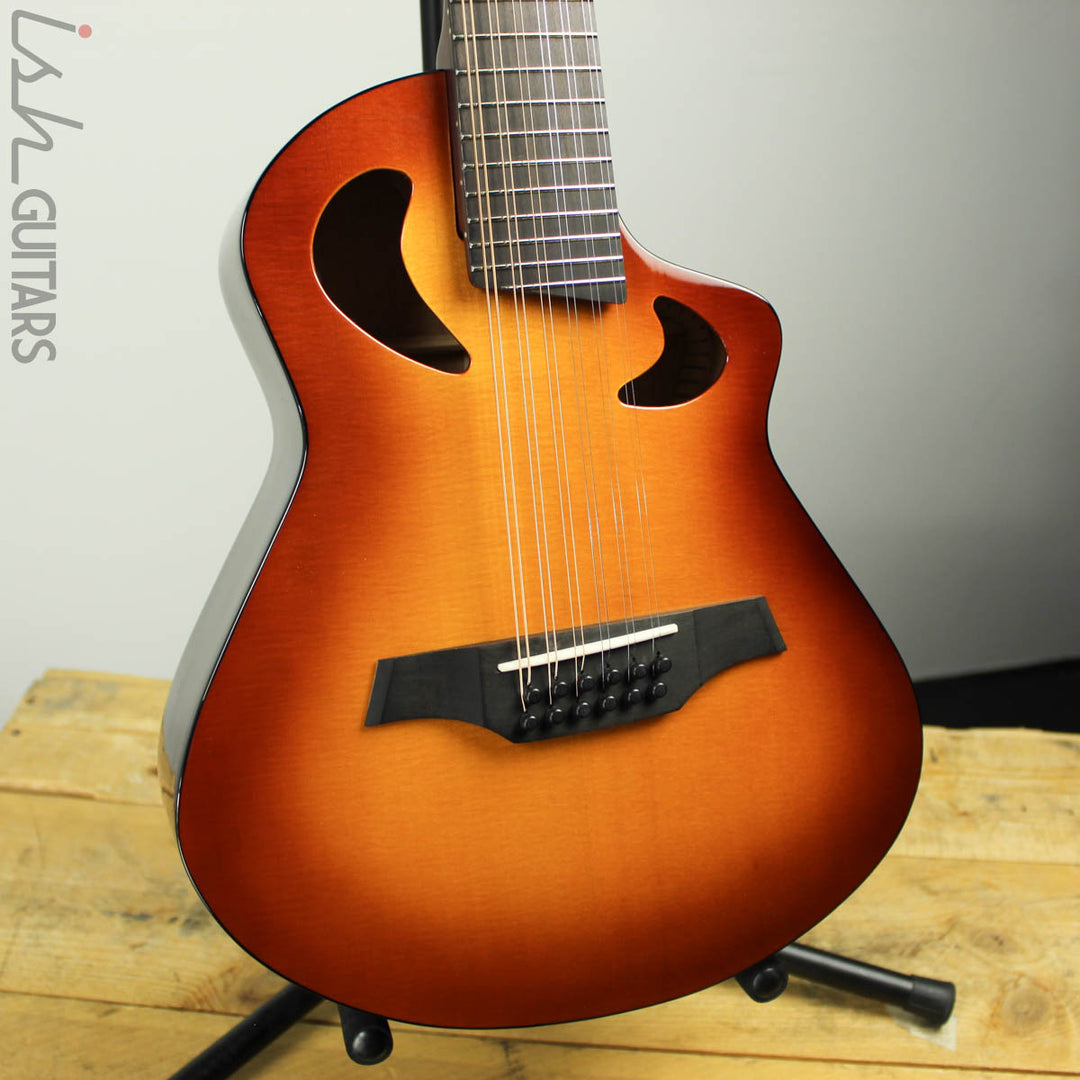 Veillette Avante Gryphon 12 String Tobacco Burst