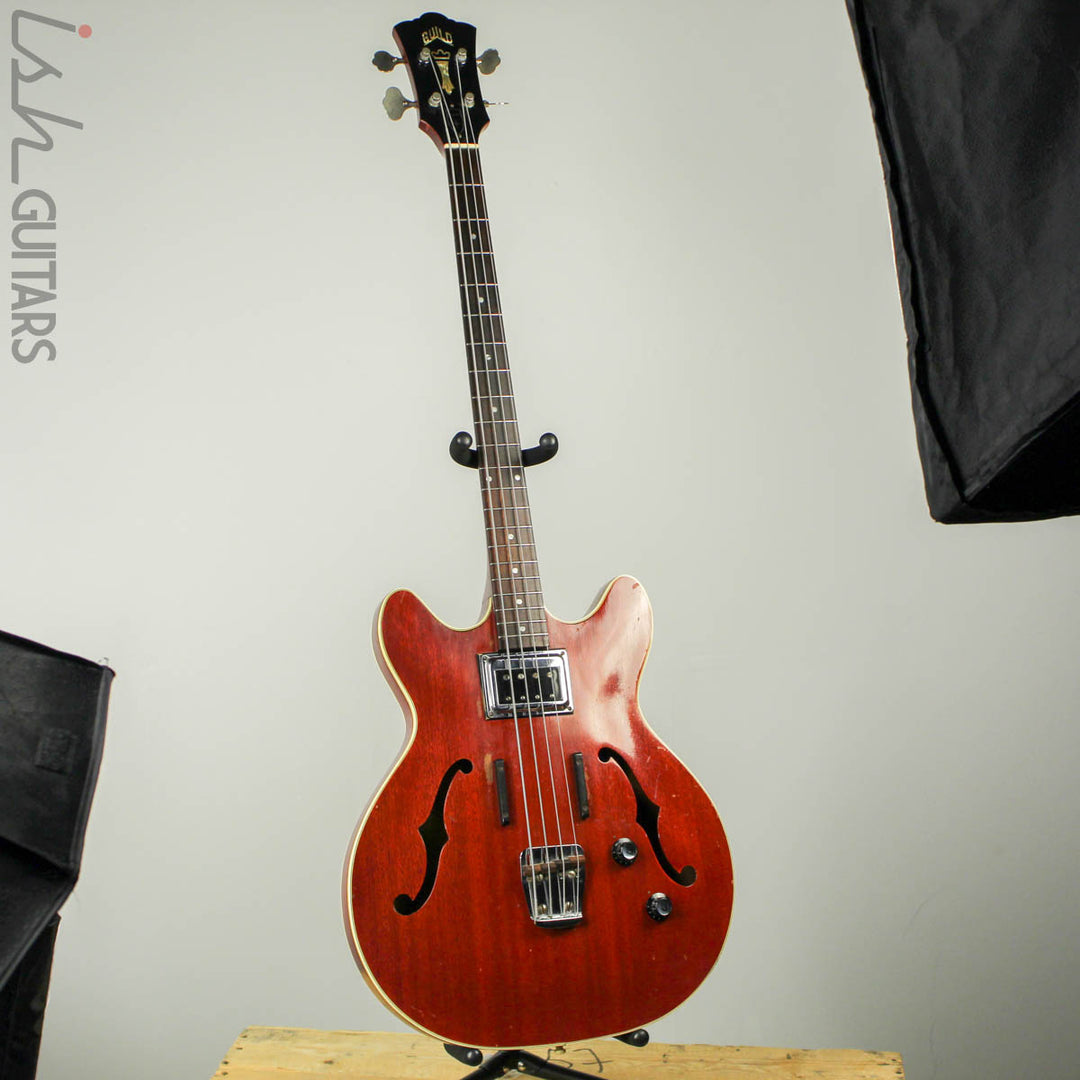 1966 Guild Starfire Hollowbody Bass Cherry with OHSC