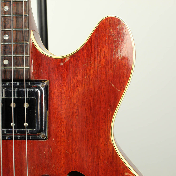 1966 Guild Starfire Hollowbody Bass Cherry with OHSC