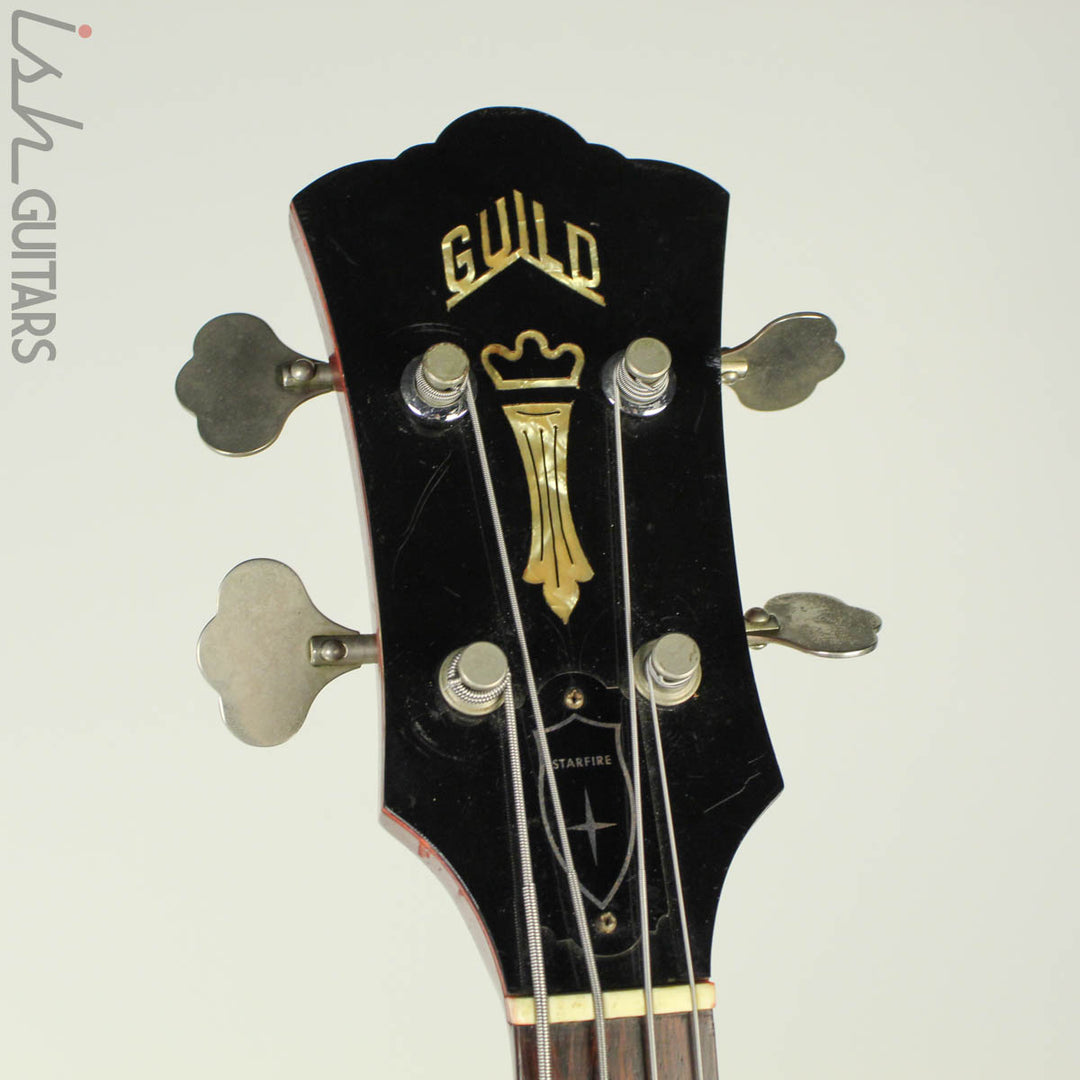 1966 Guild Starfire Hollowbody Bass Cherry with OHSC