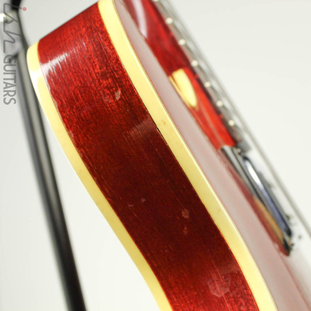 1966 Guild Starfire Hollowbody Bass Cherry with OHSC