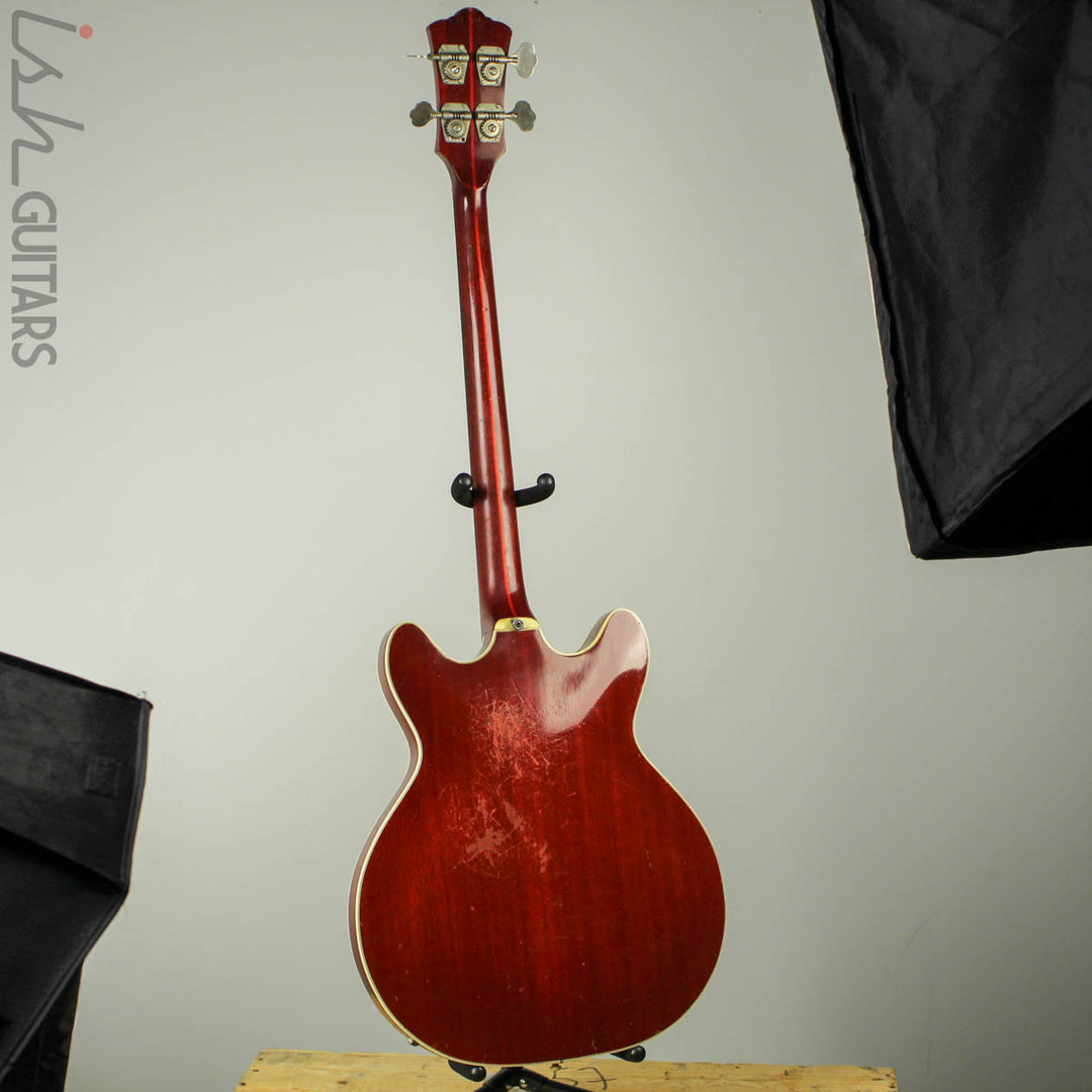 1966 Guild Starfire Hollowbody Bass Cherry with OHSC
